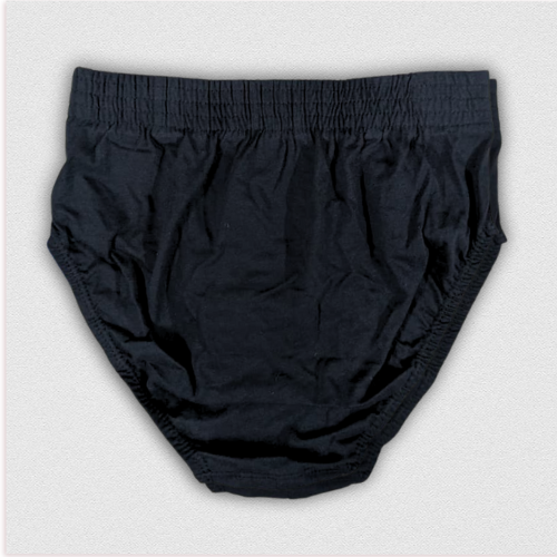 Knitline Single Black Brief | Article 004
